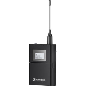 Sennheiser EW-DX MKE 2-835-S SET Dual-Channel Digital Combo Wireless System with Omni Lavalier and Handheld Mic (Q1-9: 470 to 550 MHz)