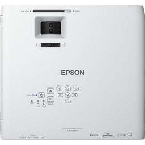 Epson PowerLite L260F 4600-Lumen Full HD Laser 3LCD Projector (White)