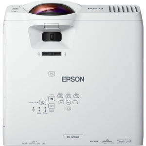 Epson PowerLite L210SW 4000-Lumen WXGA Short-Throw Laser 3LCD Projector