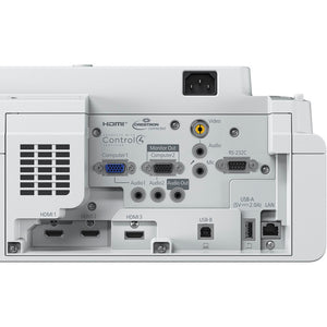 Epson PowerLite 760W Ultra Short-Throw Projector, WXGA, 4100 Lumens, 3LCD