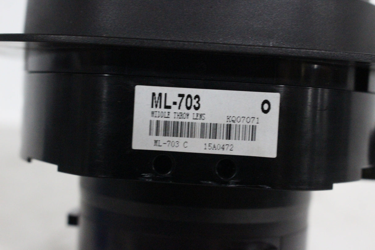Hitachi ML-703 Medium Throw Motorized Projector Lens w/ 2x Optical Zoom