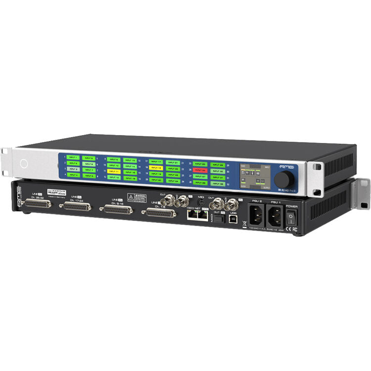 RME M-32 AD Pro II-D Dante + MADI 32-Channel A/D Converter