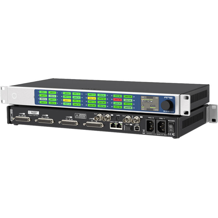 RME M-32 DA Pro II AVB + MADI 32-Channel D/A Converter