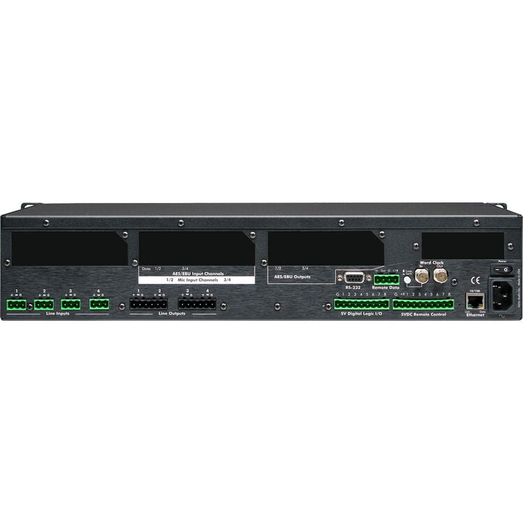 Ashly ne4400A Network Enabled Digital Signal Processor with 4-Channel AES Inputs