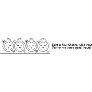 Ashly ne4400A Network Enabled Digital Signal Processor with 4-Channel AES Inputs