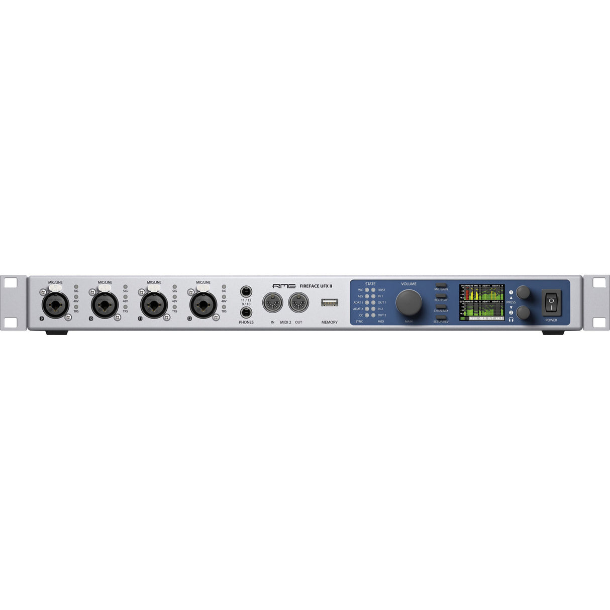 RME Fireface UFX II 60-Channel USB-B Audio/MIDI Interface
