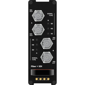 Theatrixx Technologies Dual Fiber to Dual 3G SDI Reversible Module