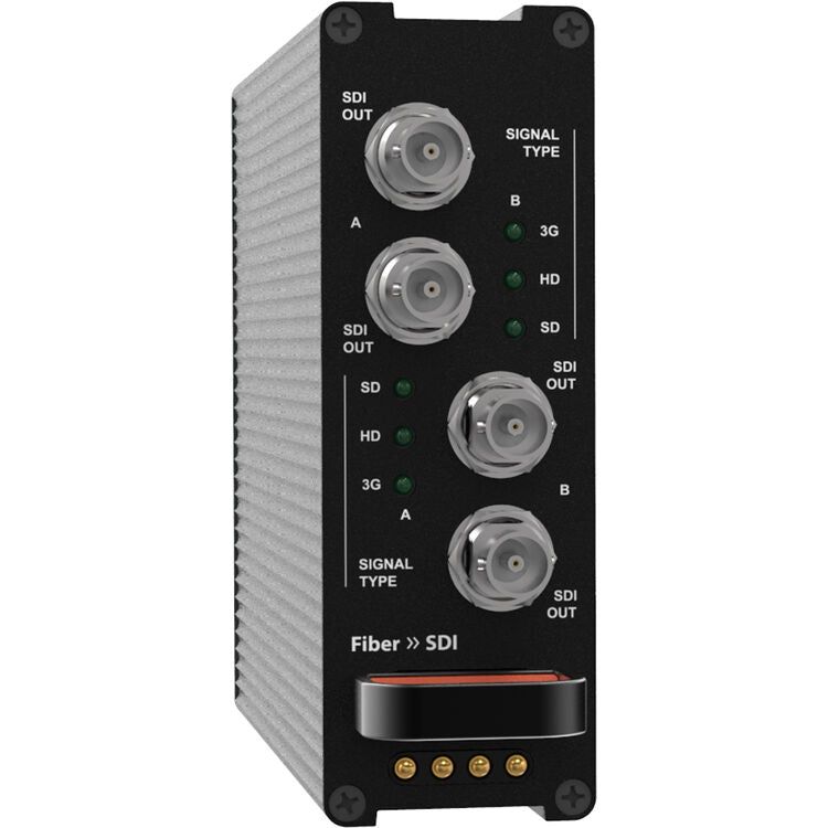 Theatrixx Technologies Dual Fiber to Dual 3G SDI Reversible Module