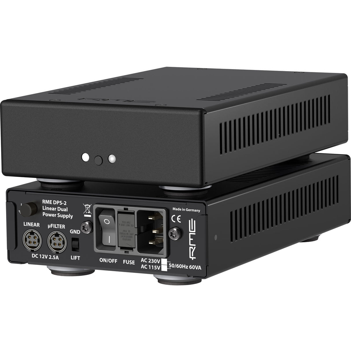 RME DPS-2 Linear Dual Audio Power Supply with µFilter and Sensor Technology