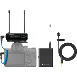 Sennheiser EW-DP ME4 SET (Q1-6) Camera-Mount Digital Wireless Cardioid Lavalier Mic System (Q1-6: 470 to 526 MHz)