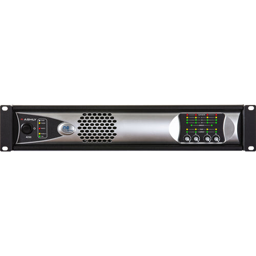 Ashly NE4250.25 Network Amplifier with Dante Option Card