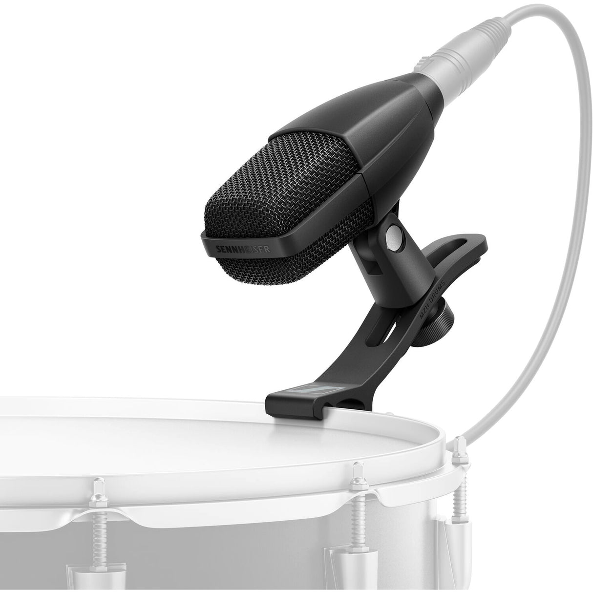 Sennheiser MD-421-KOMP-DRMCLMP Multipurpose Cardioid Dynamic Microphone with Drum Clamp