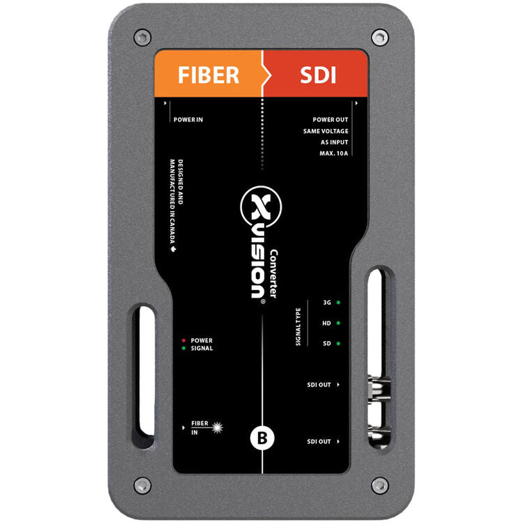 Theatrixx Technologies Fiber to 12G-SDI xVision Converter (Single-Mode, OpticalCON Dual)