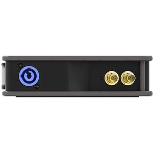 Theatrixx Technologies 12G-SDI to Fiber xVision Converter with PowerCON In/Edison Loop-Thru (Single-Mode, OpticalCON QUAD)