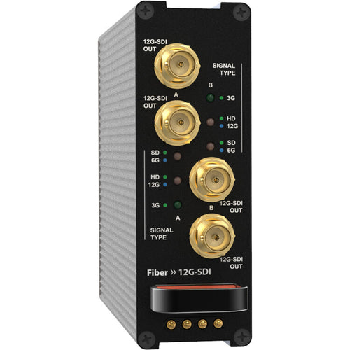 Theatrixx Technologies xVision Dual Multimode Fiber to Dual 12G-SDI Reversible Module (OpticalCON DUO)