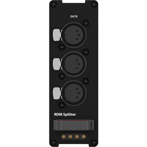 Theatrixx Technologies Reversible XLR3 DMX/RDM Splitter