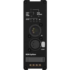 Theatrixx Technologies Reversible XLR3 DMX/RDM Splitter