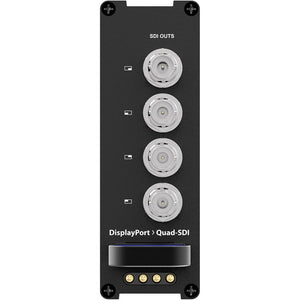 Theatrixx Technologies 4K DisplayPort to Quad 3G-SDI Reversible Module