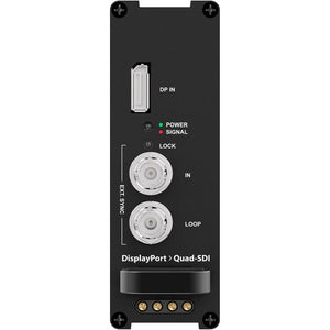 Theatrixx Technologies 4K DisplayPort to Quad 3G-SDI Reversible Module