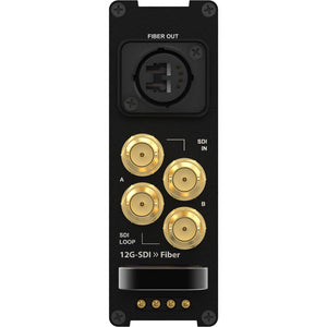 Theatrixx Technologies xVision Dual 12G-SDI to Dual Multimode Fiber Reversible Module (OpticalCON QUAD)