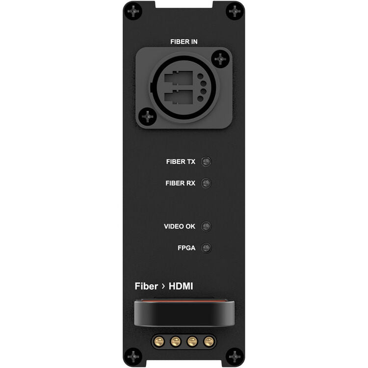 Theatrixx Technologies Fiber SDVoE to HDMI 2.0 + 1 Gb/s Ethernet Reversible Module (Multimode, OpticalCON Quad)