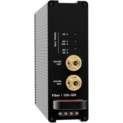 Theatrixx Technologies xVision Single-Mode Fiber to 12G-SDI Reversible Module (OpticalCON DUO)