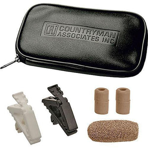 Countryman E6OW5T2SR E6 Omni Earset Mic, Highest Gain, with Detachable 2mm Cable and 3.5mm Locking Connector for Sennheiser Wireless Transmitters (Tan)