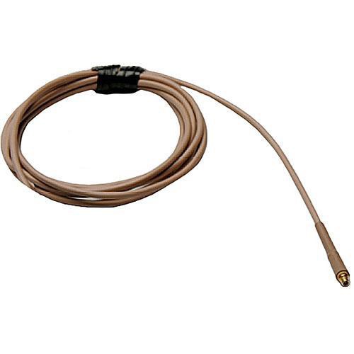 Countryman E6OW6C1AT E6 Omnidirectional Earset Mic, Medium Gain with Detachable 1mm Cable and TA3F Connector for Audix Wireless Transmitters (Cocoa)