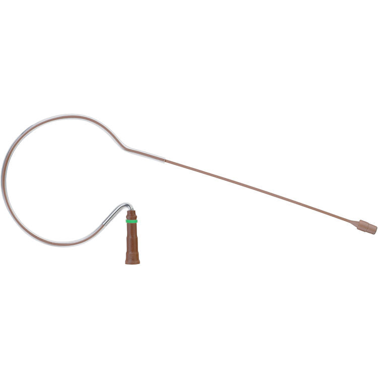 Countryman E6OW6C1AT E6 Omnidirectional Earset Mic, Medium Gain with Detachable 1mm Cable and TA3F Connector for Audix Wireless Transmitters (Cocoa)