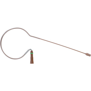 Countryman E6OW6C1AT E6 Omnidirectional Earset Mic, Medium Gain with Detachable 1mm Cable and TA3F Connector for Audix Wireless Transmitters (Cocoa)