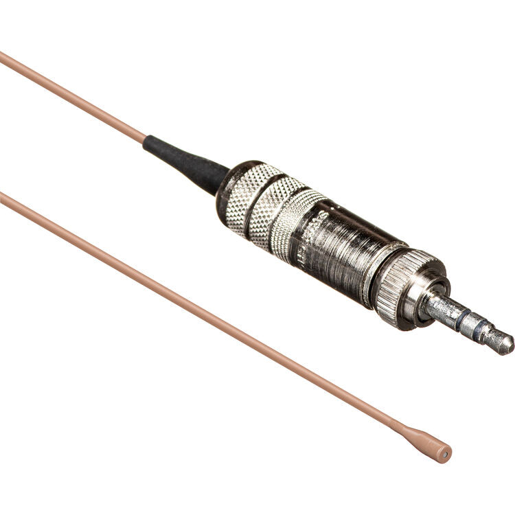 Countryman B6W5FF05TSR B6 Omni Lavalier Mic, Low Sens, with Hardwired 3.5mm Locking Connector for Sennheiser Wireless Transmitters (Tan)