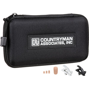 Countryman B6W5FF05TSR B6 Omni Lavalier Mic, Low Sens, with Hardwired 3.5mm Locking Connector for Sennheiser Wireless Transmitters (Tan)