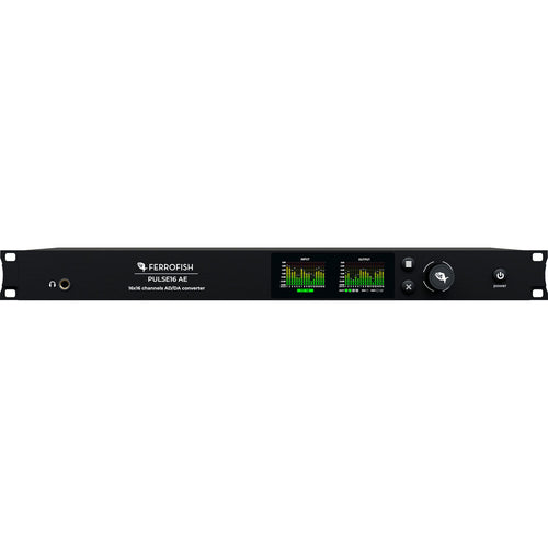 Ferrofish Pulse16 AE 16x16 AD/DA Converter with ADAT