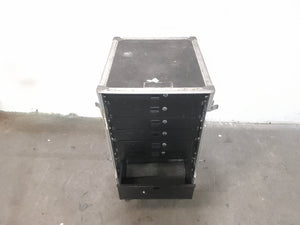 17RU Olympic Rolling Rack Case w/ (7) Built-In Drawers