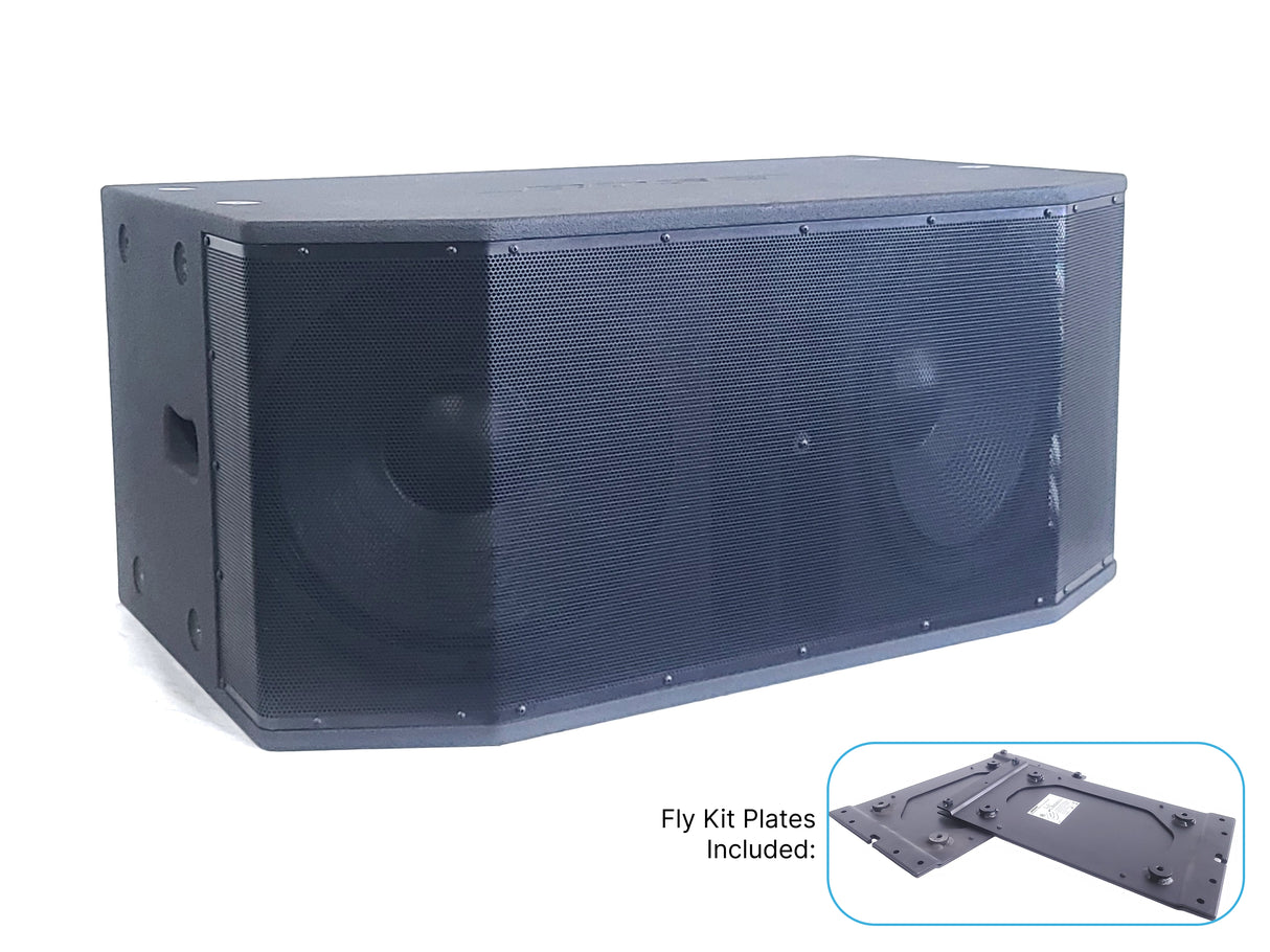 Bose RoomMatch RMS215 Dual 15" Passive Subwoofer with Fly Kit Side Plates