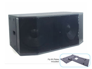 Bose RoomMatch RMS215 Dual 15" Passive Subwoofer with Fly Kit Side Plates
