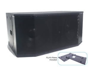 Bose RoomMatch RMS215 Dual 15" Passive Subwoofer with Fly Kit Side Plates