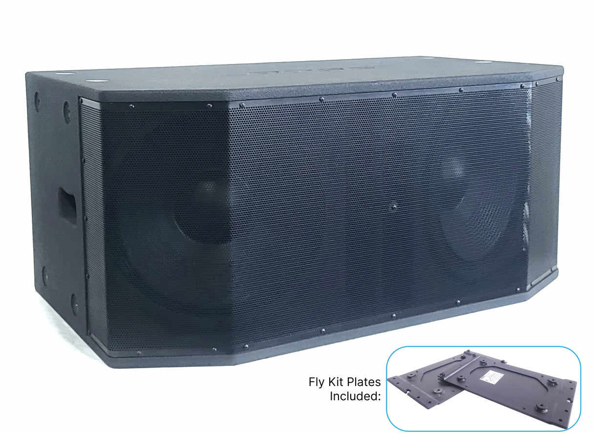 Bose RoomMatch RMS215 Dual 15" Passive Subwoofer with Fly Kit Side Plates