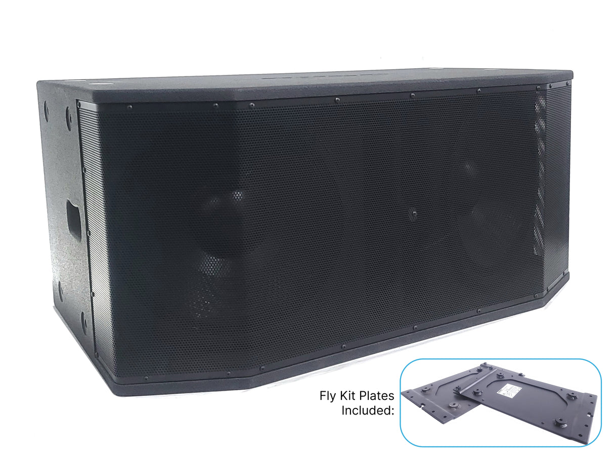 Bose RoomMatch RMS215 Dual 15" Passive Subwoofer with Fly Kit Side Plates