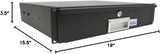19" 2U Rack Mount Locking Drawer Pro Audio DJ Server Rack Lock Storage Cabinet
