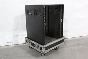 19x22x28 16RU Wheeled Rack Case (Black)