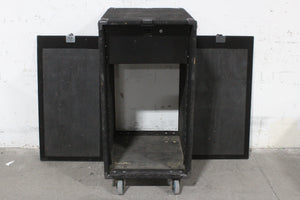 19x26x35 20RU Double Sided Hard Wheeled Case w/ 5RU Drawer