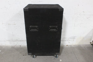 19x26x35 20RU Double Sided Hard Wheeled Case w/ 5RU Drawer