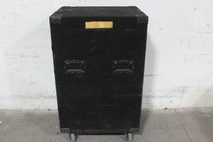 19x26x35 20RU Double Sided Hard Wheeled Case w/ 5RU Drawer