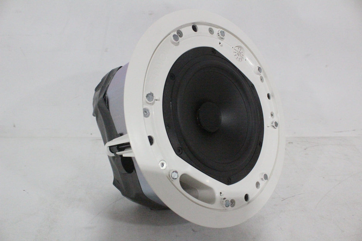 (1) Tannoy CMS 603ICT BM Full Range Ceiling Loudspeaker With ICT Driver White