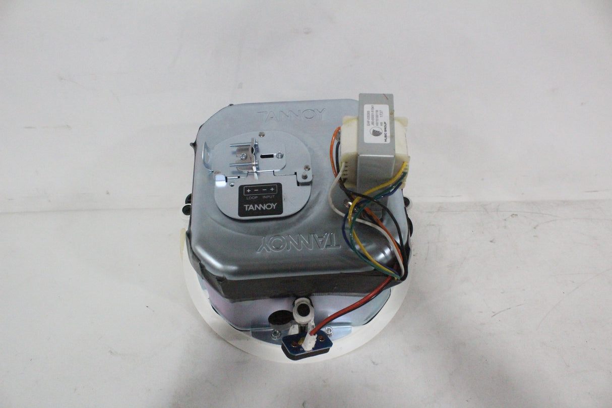 (1) Tannoy CMS 603ICT BM Full Range Ceiling Loudspeaker With ICT Driver White