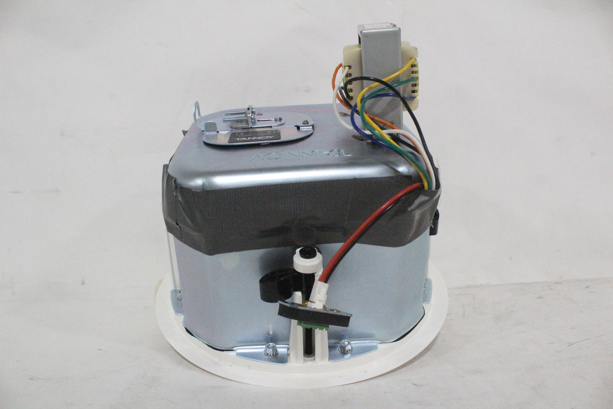 (1) Tannoy CMS 603ICT BM Full Range Ceiling Loudspeaker With ICT Driver White