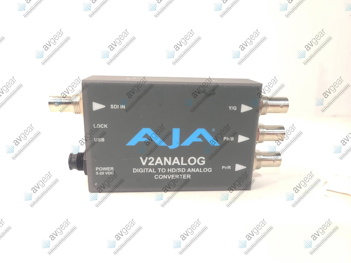 AJA V2Analog HD/SD-SDI to Analog Mini-Converter