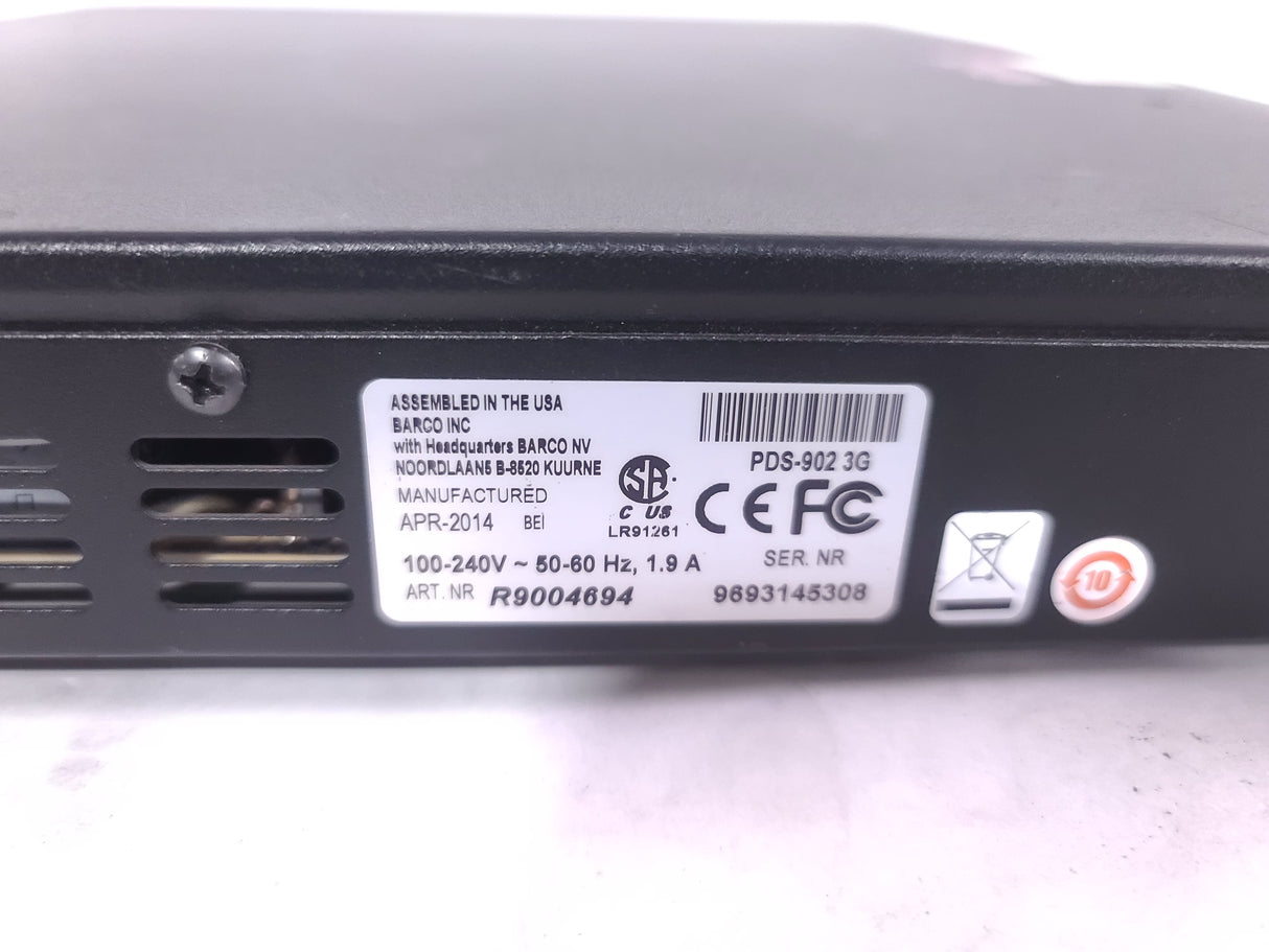 Barco R9004694 PDS-902 3G-SDI Digital Video Switcher