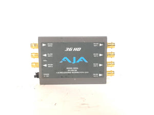 AJA 3GDA 3G/HD/SD 1x6 Reclocking Distribution Amp - NO PSU
